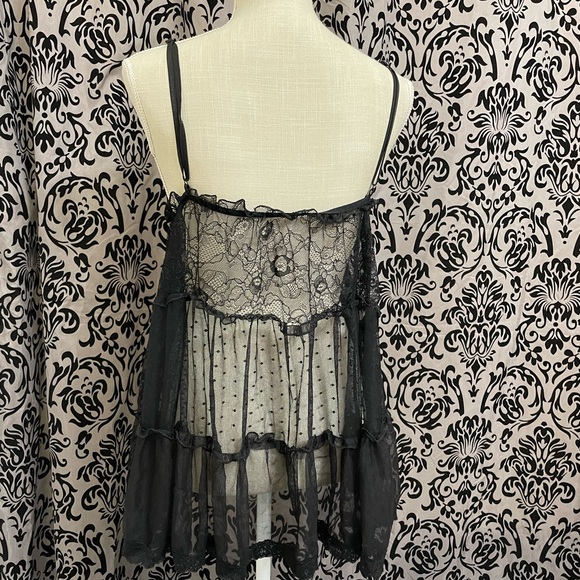 Baby doll lingerie top - Picture 6 of 8